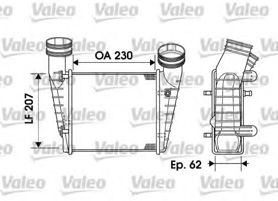 Imagine Intercooler, compresor VALEO 817938