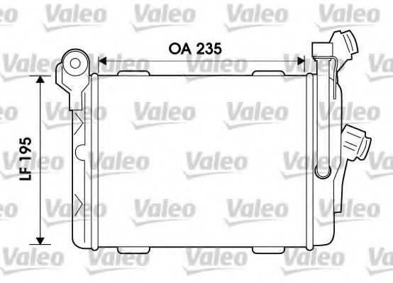 Imagine Radiator ulei, ulei motor VALEO 817954