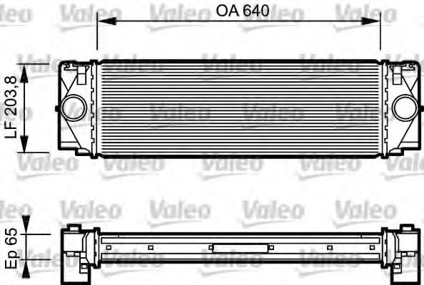 Imagine Intercooler, compresor VALEO 817994