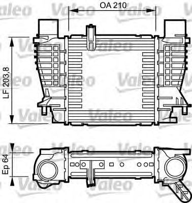 Imagine Intercooler, compresor VALEO 817999