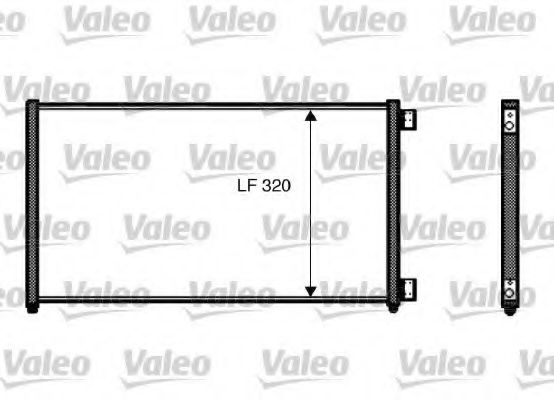 Imagine Condensator, climatizare VALEO 818017