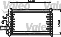 Imagine Condensator, climatizare VALEO 818057