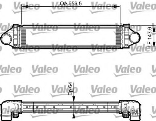 Imagine Intercooler, compresor VALEO 818238