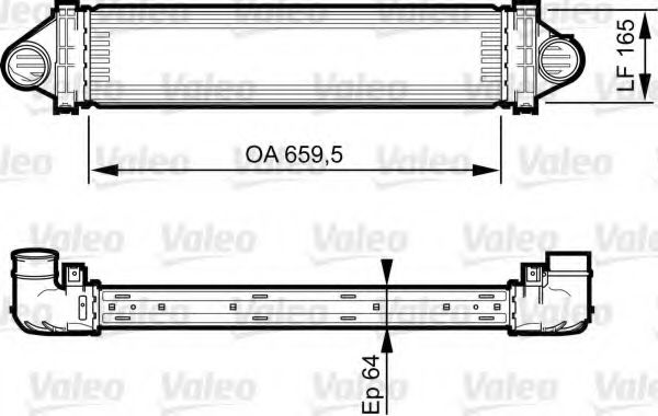 Imagine Intercooler, compresor VALEO 818245