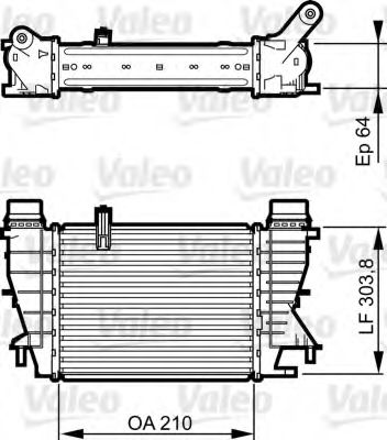 Imagine Intercooler, compresor VALEO 818251