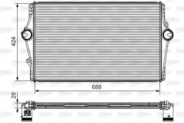 Imagine Intercooler, compresor VALEO 818283