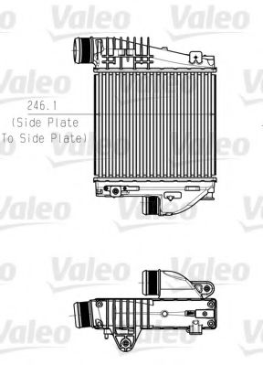 Imagine Intercooler, compresor VALEO 818290