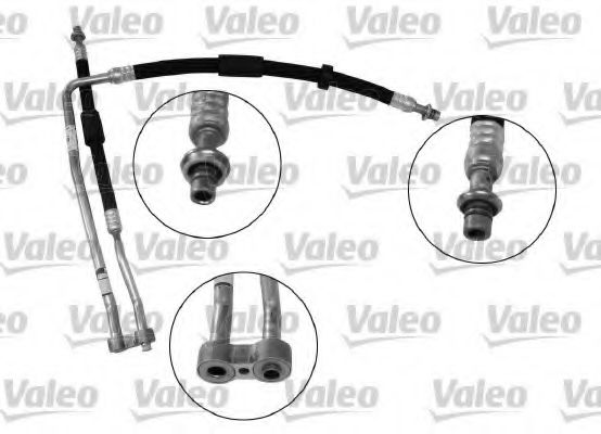 Imagine conducta inalta presiune,aer conditionat VALEO 818442