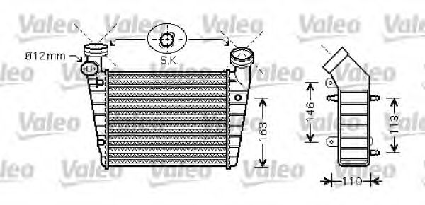 Imagine Intercooler, compresor VALEO 818720