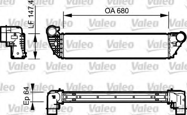 Imagine Intercooler, compresor VALEO 818772