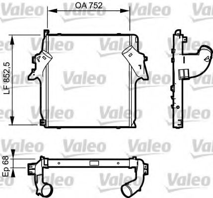 Imagine Intercooler, compresor VALEO 818781