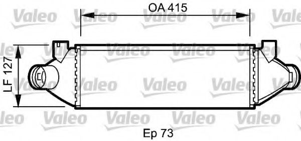 Imagine Intercooler, compresor VALEO 818800