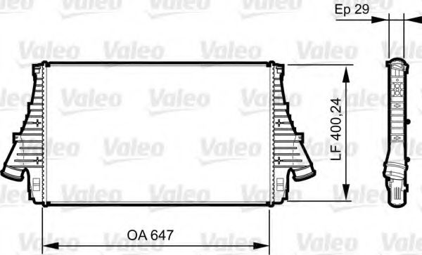 Imagine Intercooler, compresor VALEO 818817