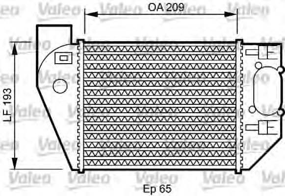 Imagine Intercooler, compresor VALEO 818825