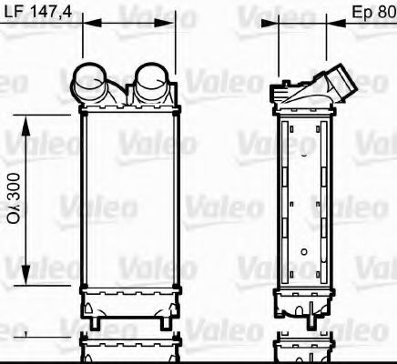 Imagine Intercooler, compresor VALEO 818837