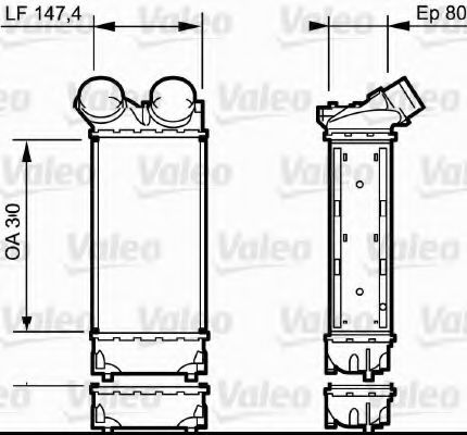 Imagine Intercooler, compresor VALEO 818841