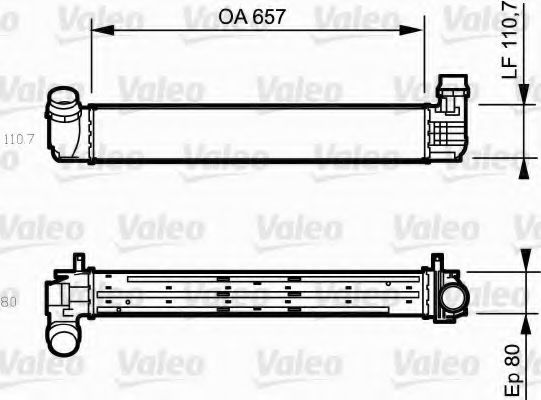 Imagine Intercooler, compresor VALEO 818870