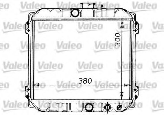 Imagine Radiator, racire motor VALEO 819117