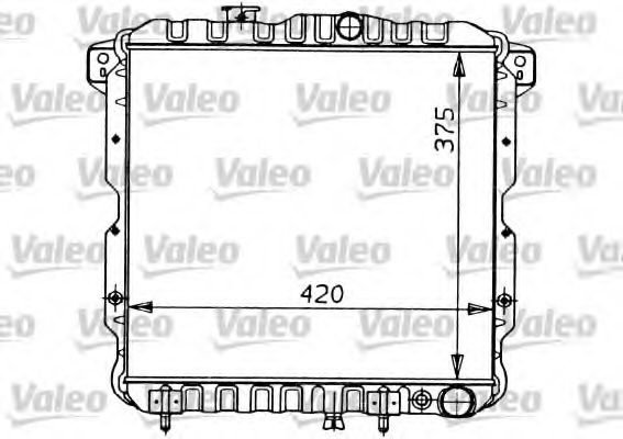 Imagine Radiator, racire motor VALEO 819119