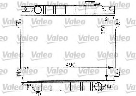 Imagine Radiator, racire motor VALEO 819127