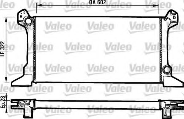 Imagine Radiator, racire motor VALEO 819176