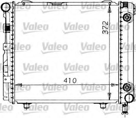 Imagine Radiator, racire motor VALEO 819201