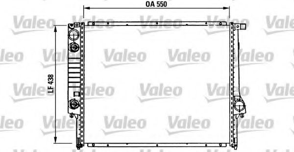 Imagine Radiator, racire motor VALEO 819269