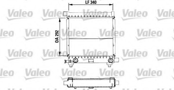 Imagine Radiator, racire motor VALEO 819368