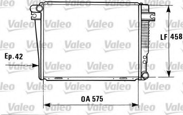 Imagine Radiator, racire motor VALEO 819371