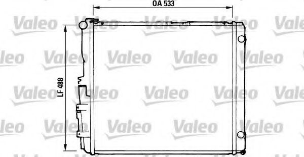 Imagine Radiator, racire motor VALEO 819377