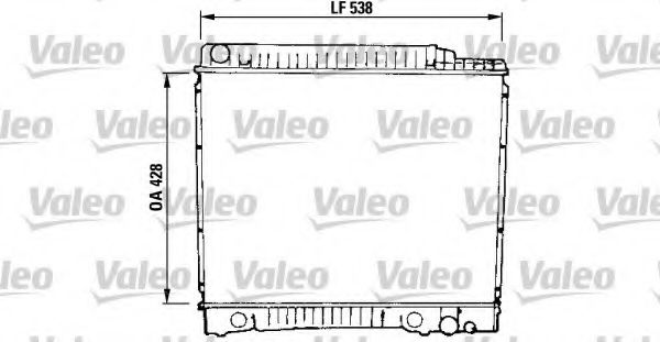 Imagine Radiator, racire motor VALEO 819379