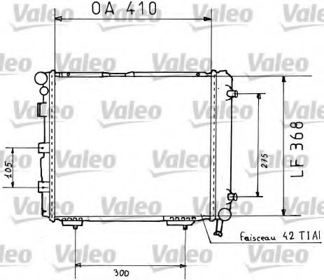 Imagine Radiator, racire motor VALEO 819382