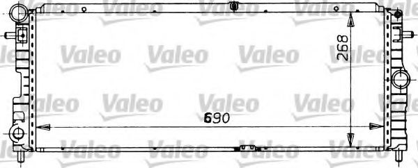 Imagine Radiator, racire motor VALEO 819389