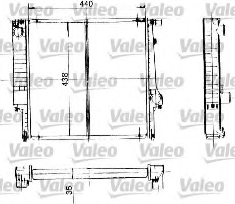 Imagine Radiator, racire motor VALEO 819399