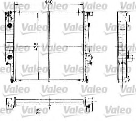 Imagine Radiator, racire motor VALEO 819400