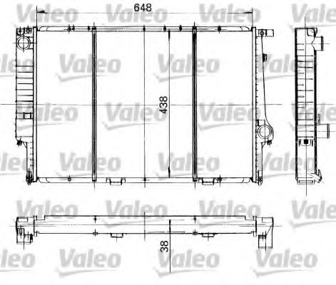 Imagine Radiator, racire motor VALEO 819418