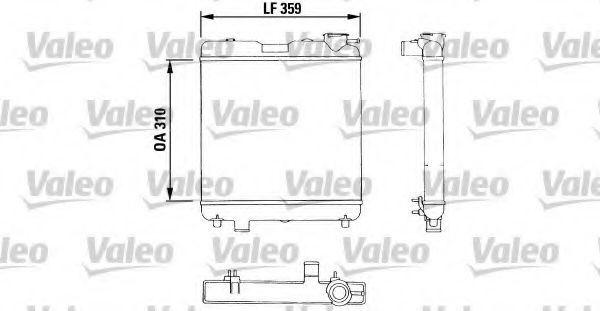 Imagine Radiator, racire motor VALEO 883053