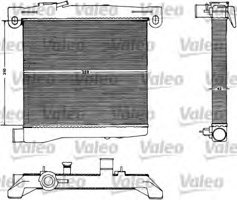 Imagine Radiator, racire motor VALEO 883428