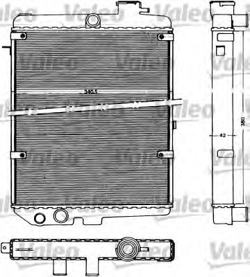 Imagine Radiator, racire motor VALEO 883434