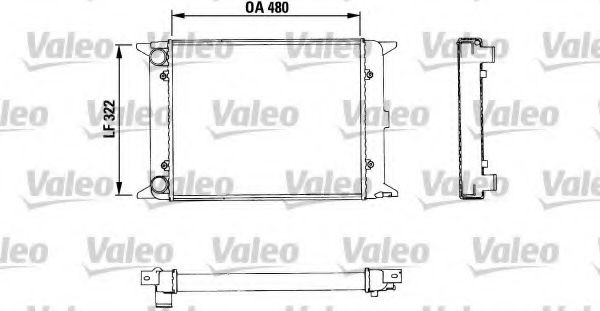 Imagine Radiator, racire motor VALEO 883436