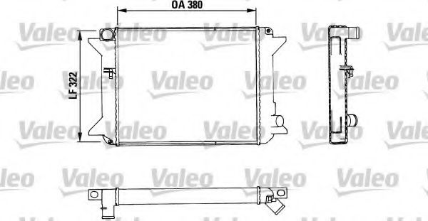 Imagine Radiator, racire motor VALEO 883464