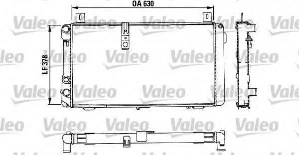 Imagine Radiator, racire motor VALEO 883686