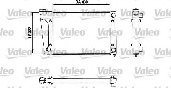 Imagine Radiator, racire motor VALEO 883717