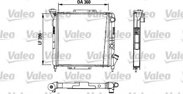 Imagine Radiator, racire motor VALEO 883729