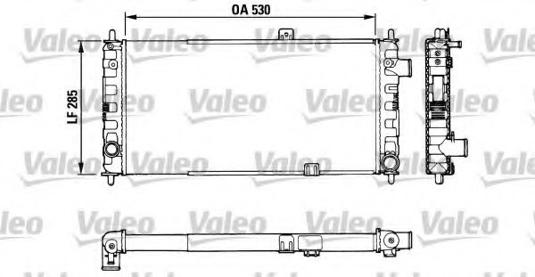 Imagine Radiator, racire motor VALEO 883751