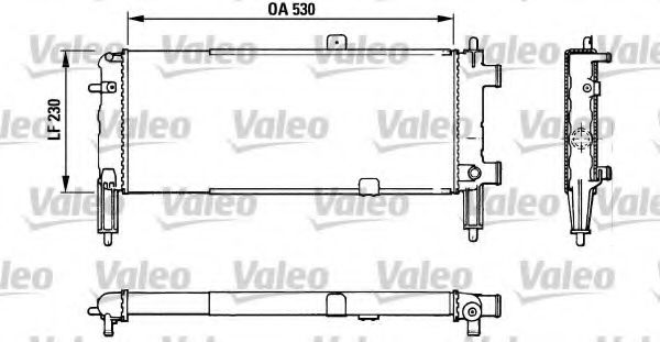 Imagine Radiator, racire motor VALEO 883767