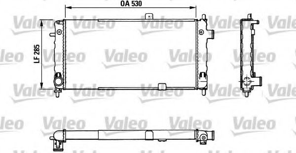 Imagine Radiator, racire motor VALEO 883771