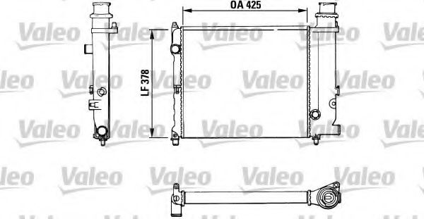 Imagine Radiator, racire motor VALEO 883774