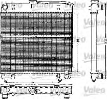 Imagine Radiator, racire motor VALEO 883778