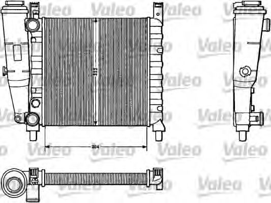 Imagine Radiator, racire motor VALEO 883811